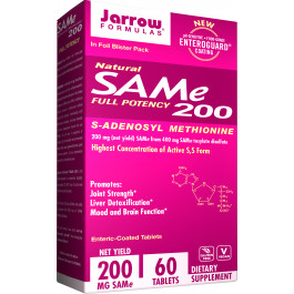   Jarrow Formulas SAMe 200 mg /S-Adenosyl-L-Methionine/ 60 tabs