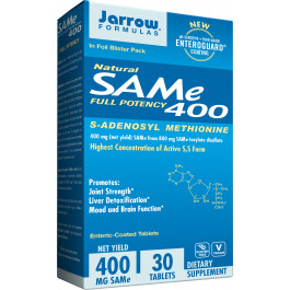   Jarrow Formulas SAMe 400 mg /S-Adenosyl-L-Methionine/ 30 tabs