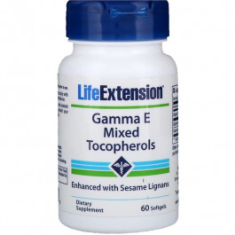   Life Extension Gamma E Mixed Tocopherols 60 caps