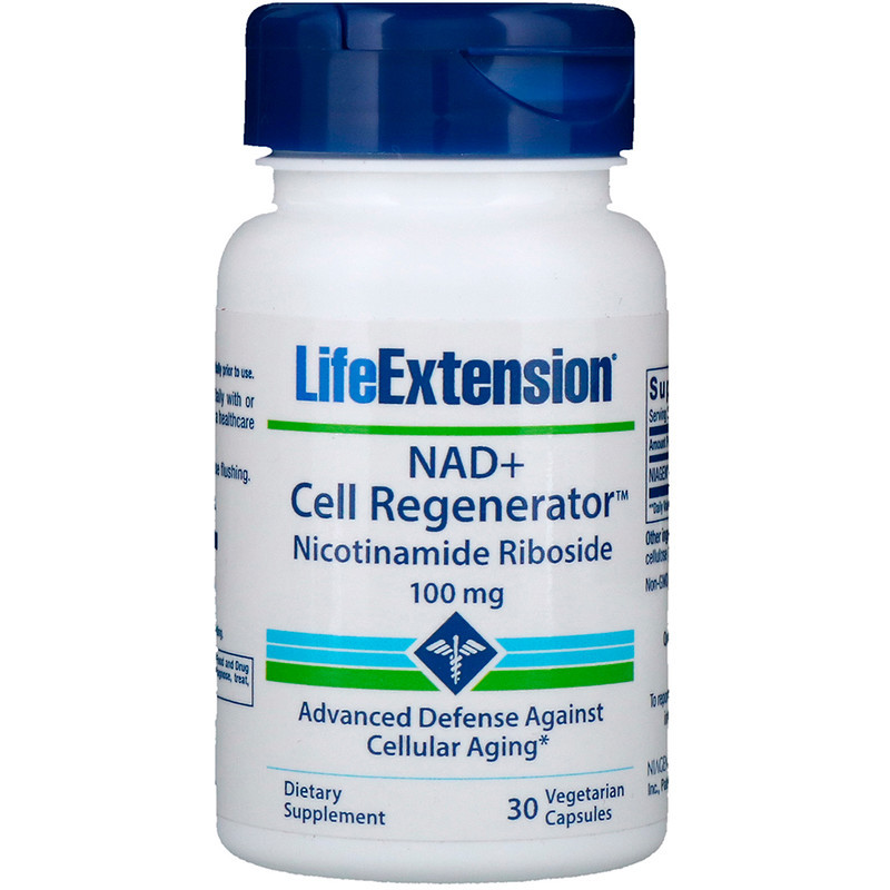 Life Extension NAD+ Cell Regenerator /Nicotinamide Riboside/ 100 mg 30 caps - зображення 1