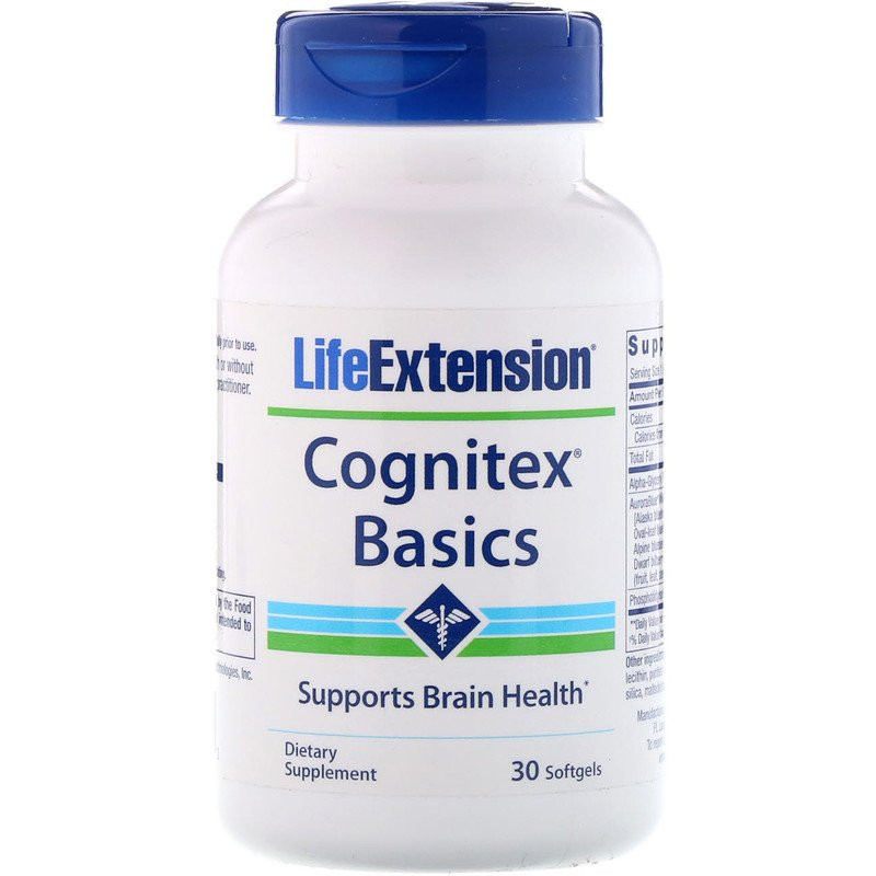 Life Extension Cognitex Basics 30 caps - зображення 1
