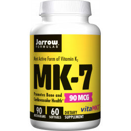 Jarrow Formulas MK-7 /Vitamin K2/ 90 mcg 60 caps