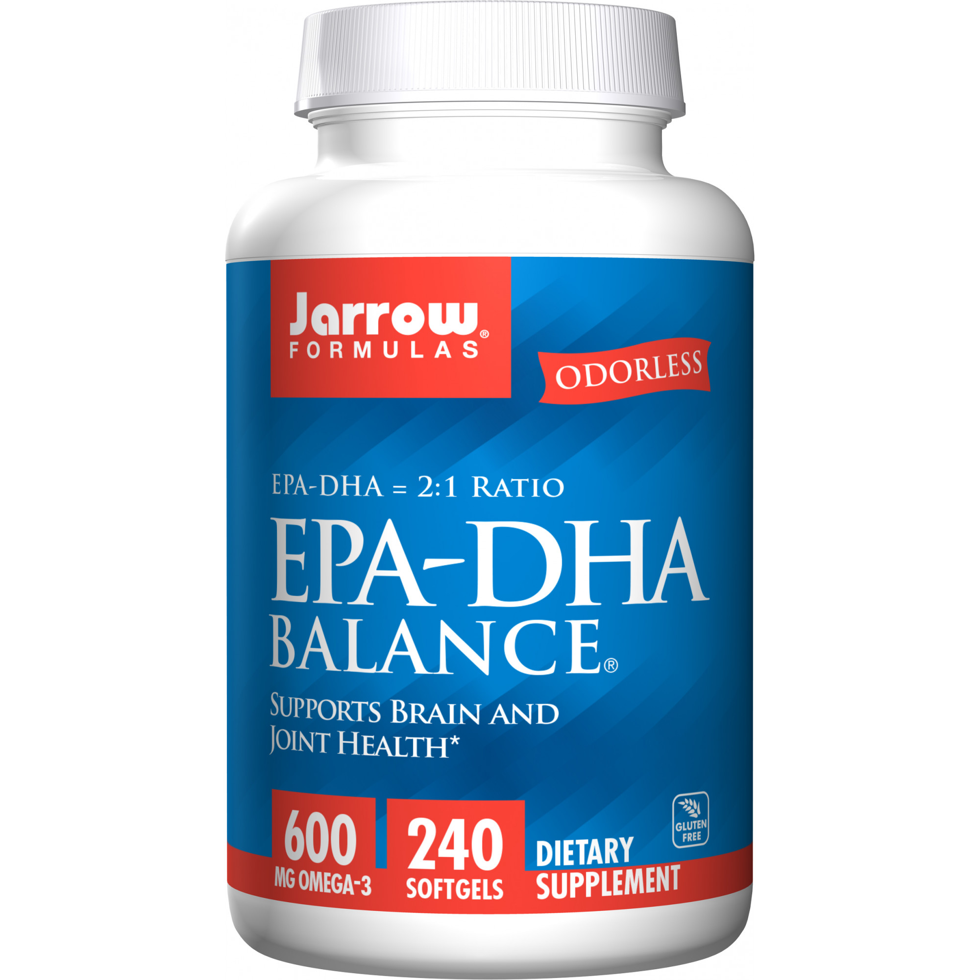 Jarrow Formulas EPA-DHA Balance 600 mg 240 caps /120 servings/ - зображення 1