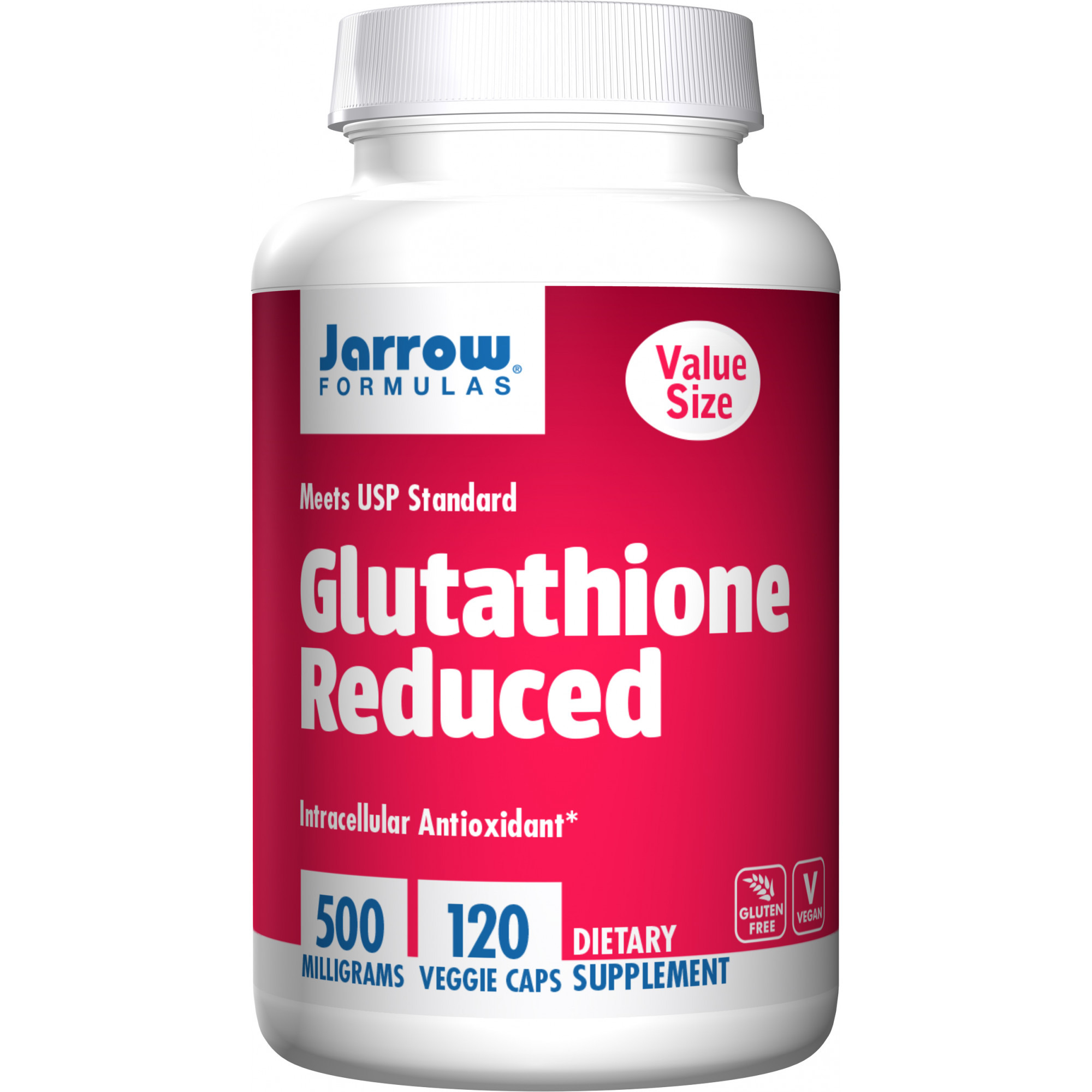 Jarrow Formulas Glutathione Reduced 500 mg 120 caps - зображення 1