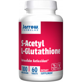   Jarrow Formulas S-Acetyl L-Glutathione 100 mg 60 tabs