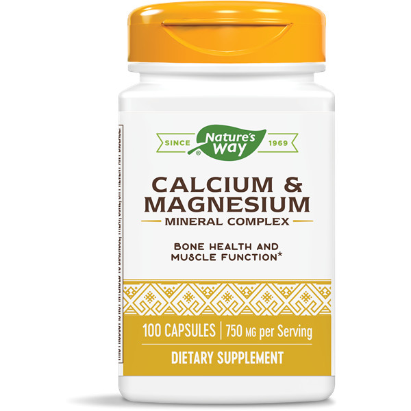 Nature's Way Calcium Magnesium 100 caps - зображення 1