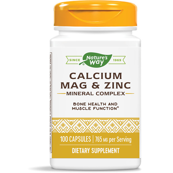 Nature's Way Calcium-Magnesium-Zinc 100 caps - зображення 1