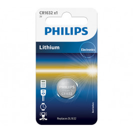 Philips CR-1632 bat(3B) Lithium 1шт (CR1632/00B)
