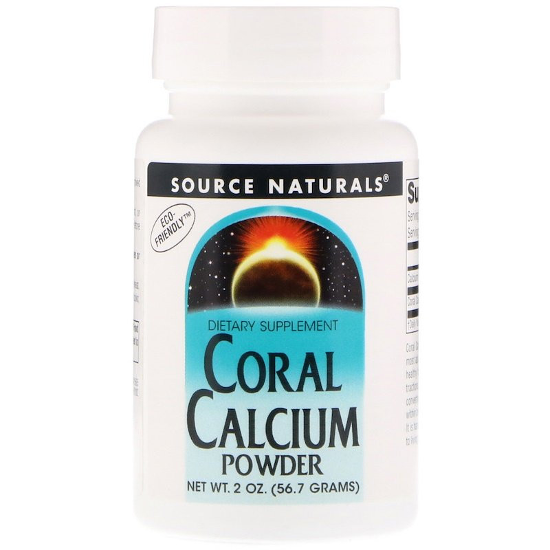 Source Naturals Coral Calcium Powder 56,7 g /47 servings/ - зображення 1