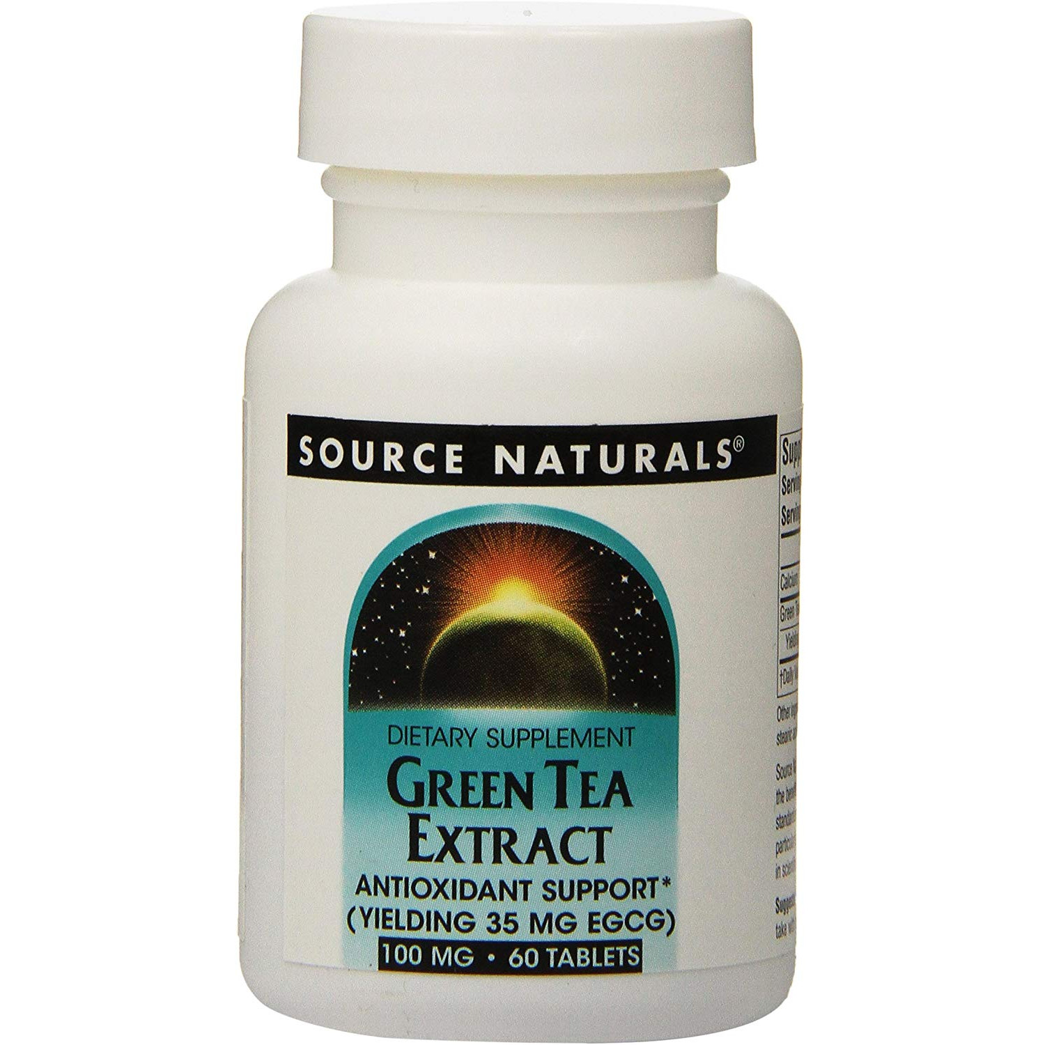 Source Naturals Green Tea Extract 100 mg 60 tabs - зображення 1