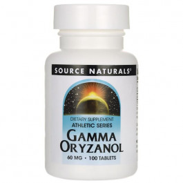 Source Naturals Gamma Oryzanol 60 mg 100 tabs