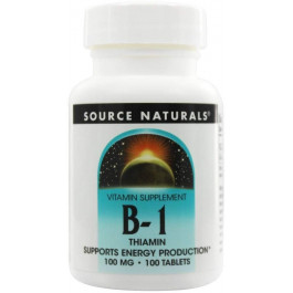 Source Naturals B-1 Thiamin 100 mg 100 tabs