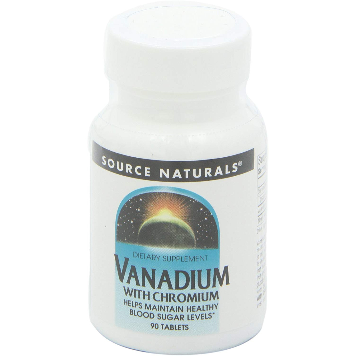 Source Naturals Vanadium with Chromium 90 tabs - зображення 1