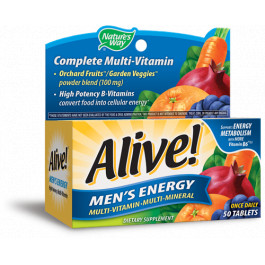   Nature's Way Alive! Men's Energy 50 tabs