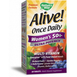Nature's Way Alive! Once Daily Women's 50+ Ultra Potency 60 tabs