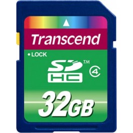 Transcend 32 GB SDHC Class 4 TS32GSDHC4
