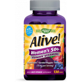   Nature's Way Alive! Women's 50+ Gummy Vitamins 130 tabs