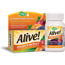   Nature's Way Alive! Daily Energy Multi-Vitamin 60 tabs