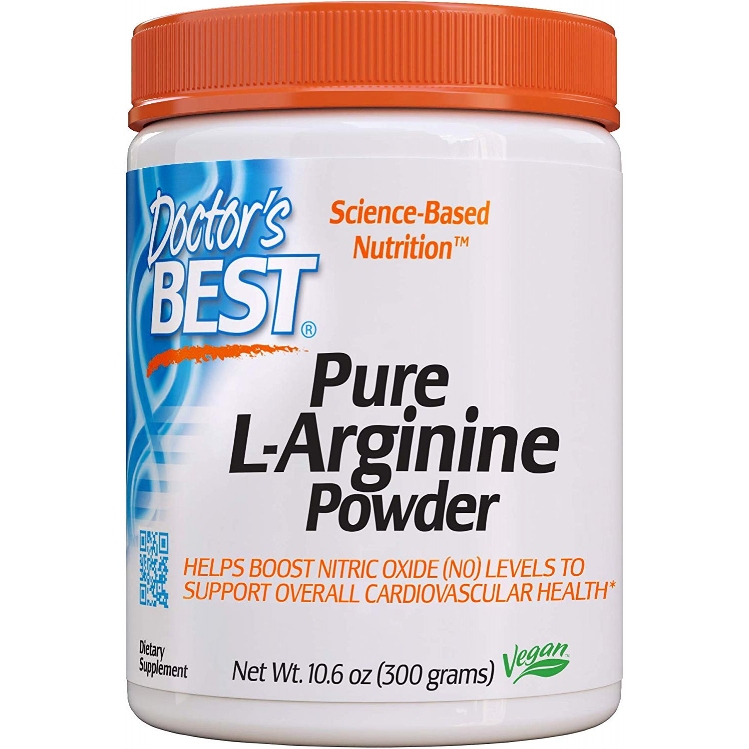 Doctor's Best Pure L-Arginine Powder 300 g /50 servings/ - зображення 1