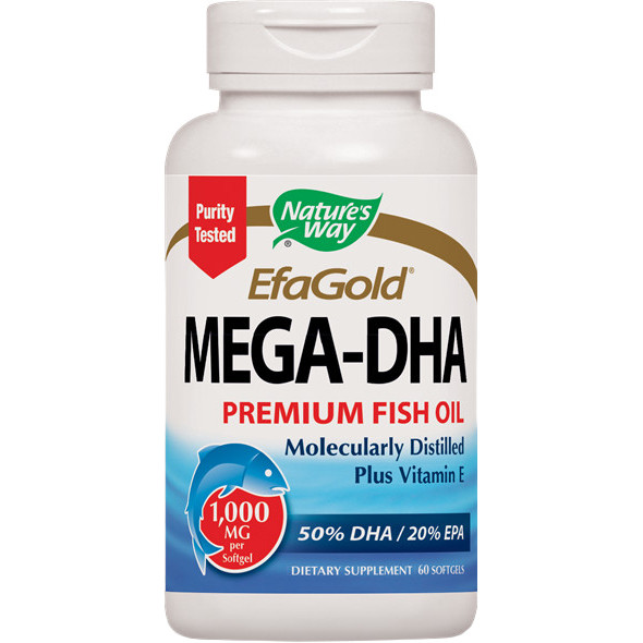 Nature's Way Mega-DHA 60 caps - зображення 1