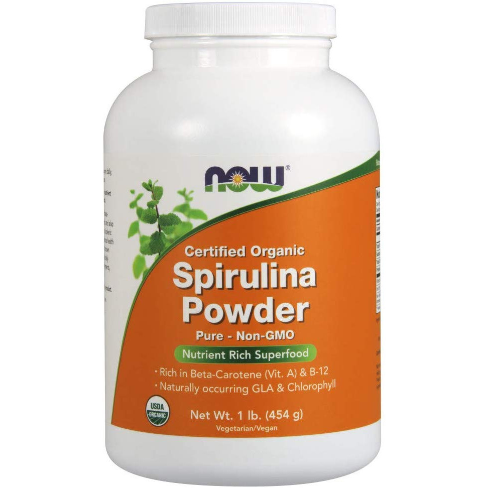 Now Spirulina Powder 454 g /138 servings/ Pure - зображення 1
