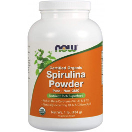 Now Spirulina Powder 454 g /138 servings/ Pure