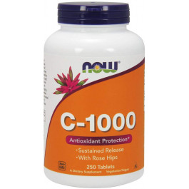 Now C-1000 With Rose Hips 250 tabs