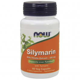 Now Silymarin Milk Thistle Extract 150 mg 60 caps