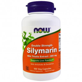 Now Double Strength Silymarin Milk Thistle Extract 300 mg 100 caps