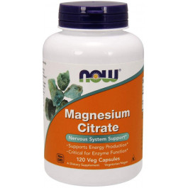 Now Magnesium Citrate 120 caps