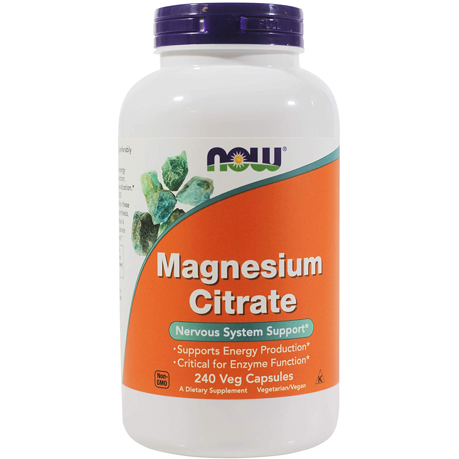 Now Magnesium Citrate 240 caps - зображення 1