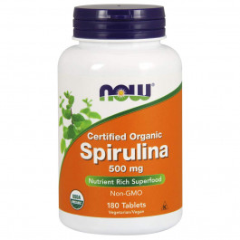   Now Spirulina 500 mg 180 tabs