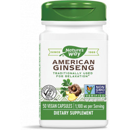 Nature's Way American Ginseng 550 mg 50 caps