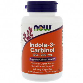 Now Indole-3-Carbinol 200 mg 60 caps