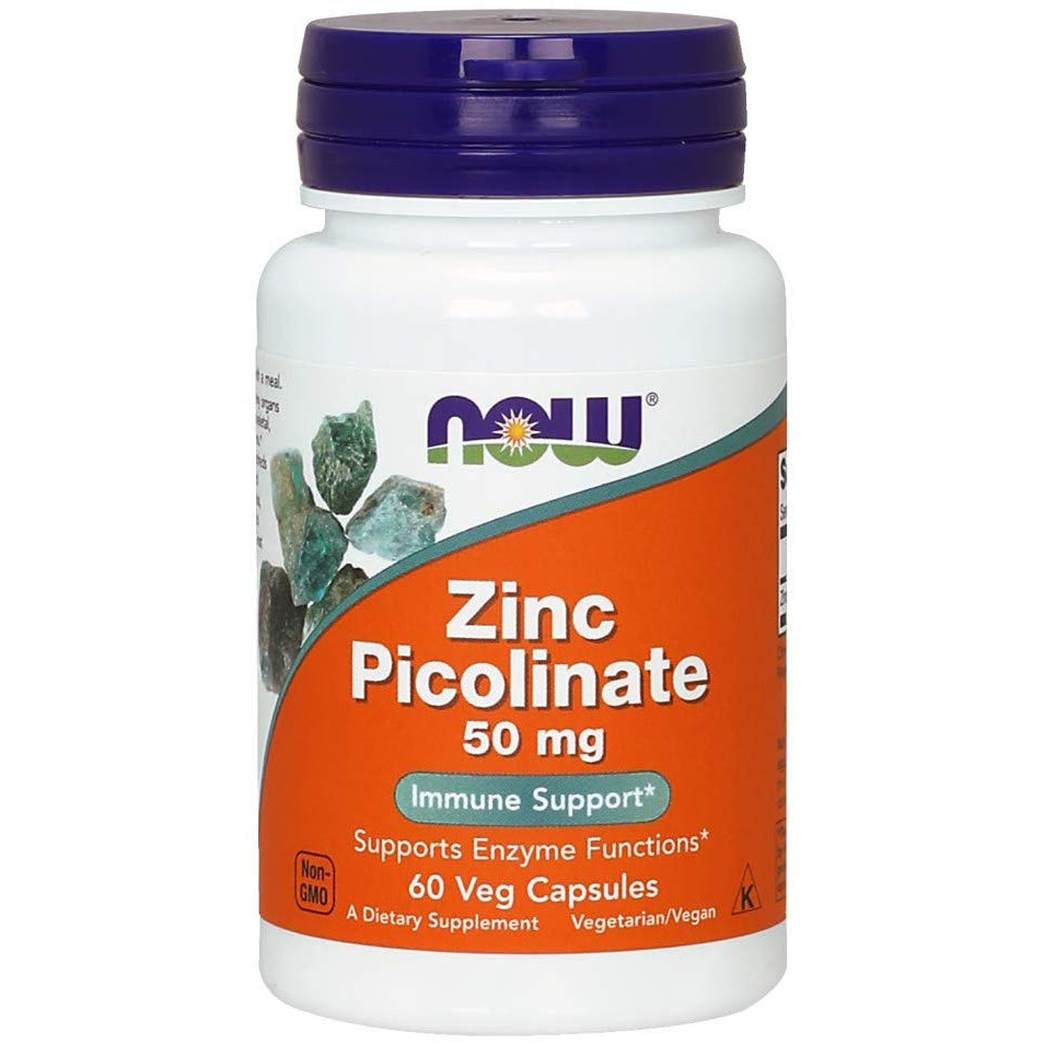 Now Zinc Picolinate 50 mg 60 caps - зображення 1
