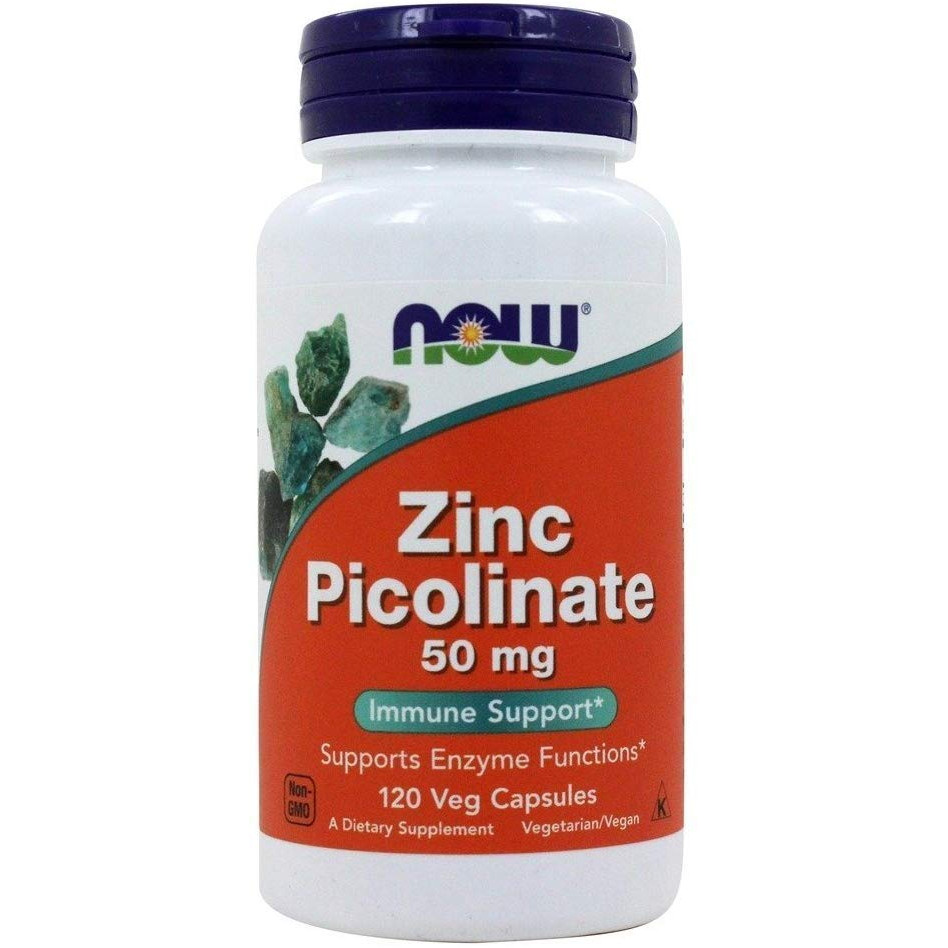 Now Zinc Picolinate 50 mg 120 caps - зображення 1