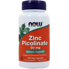 Now Zinc Picolinate 50 mg 120 caps