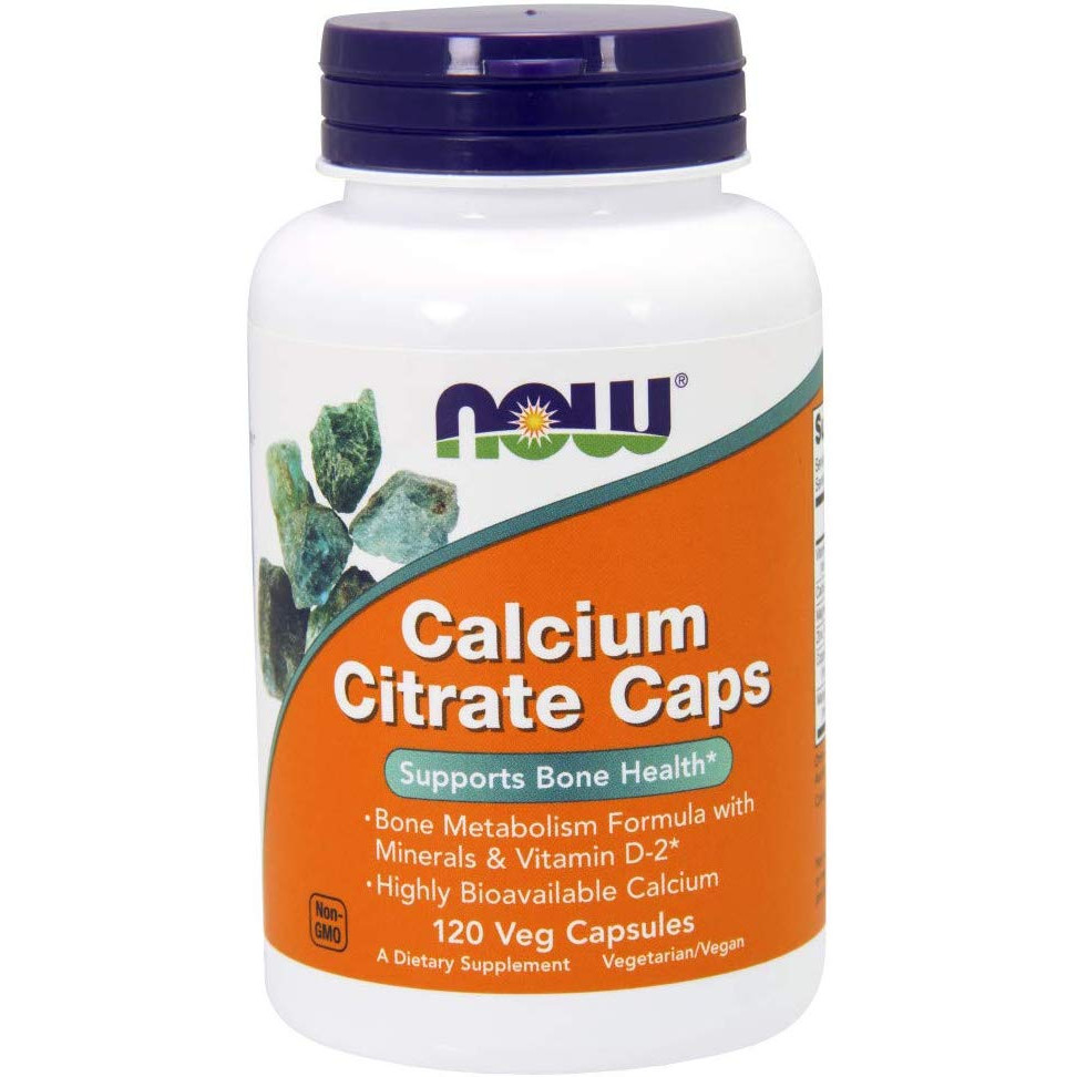 Now Calcium Citrate 120 caps - зображення 1