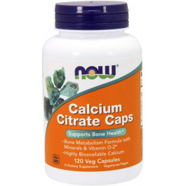 Now Calcium Citrate 120 caps
