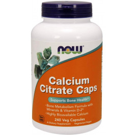 Now Calcium Citrate 240 caps