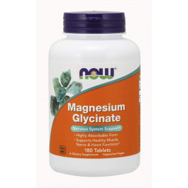 Now Magnesium Glycinate 180 tabs