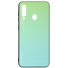 BeCover Панель Gradient Glass для Samsung Galaxy A20s 2019 SM-A207 Green-Blue (704430)