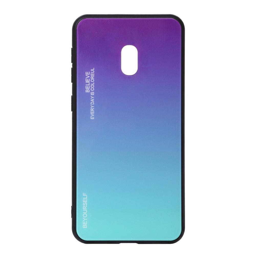 BeCover Панель Gradient Glass для Xiaomi Redmi 8A Purple-Blue (704443) - зображення 1