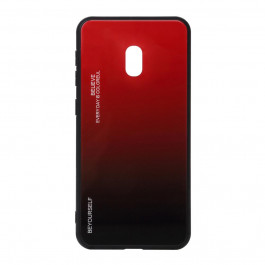 BeCover Панель Gradient Glass для Xiaomi Redmi 8A Red-Black (704444)