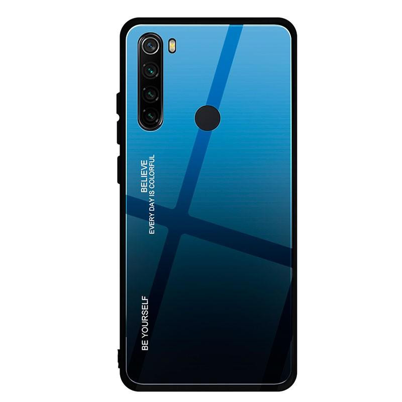 BeCover Панель Gradient Glass для Xiaomi Redmi Note 8 Blue-Black (704445) - зображення 1