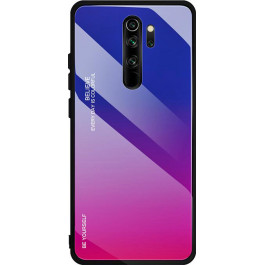 BeCover Панель Gradient Glass для Xiaomi Redmi Note 8 Pro Blue-Red (704452)