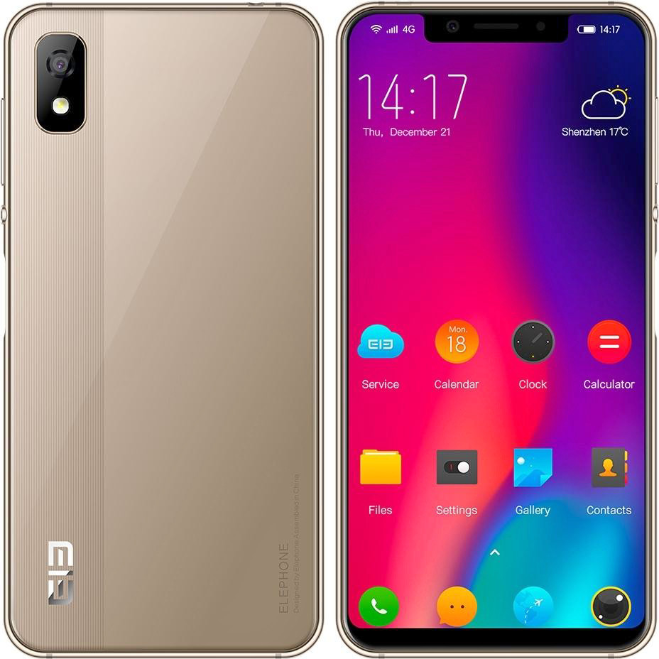 Elephone A4 3/16GB Gold купить в интернет-магазине: цены на смартфон A4  3/16GB Gold - отзывы и обзоры, фото и характеристики. Сравнить предложения  в Украине: Киев, Харьков, Одесса, Днепр на Hotline.ua