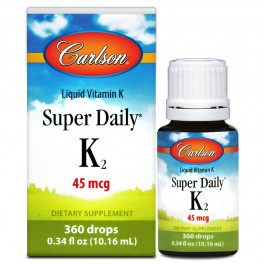 Carlson Labs Super Daily K2 10,16 ml /180 servings/ Unflavored