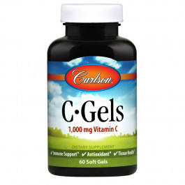 Carlson Labs C-Gels 1000 mg /Vitamin C/ 60 caps