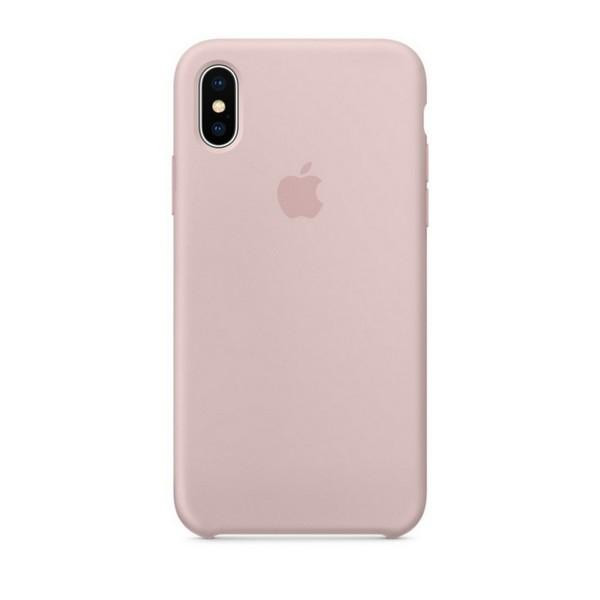 Epik iPhone X/iPhone Xs Silicone case A Pink - зображення 1